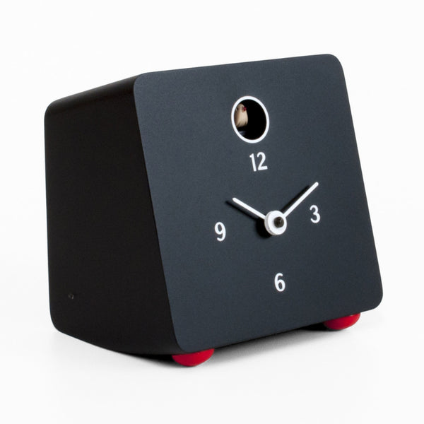  Cuckoo Clock - 'Fido' Cuckoo Clock (Black) by Progetti - Cuckoo Collections