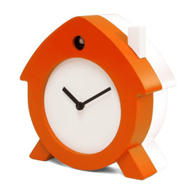  Cuckoo Clock - 'Home Sweet Home' Cuckoo Clock (Orange & White) by Progetti - Cuckoo Collections