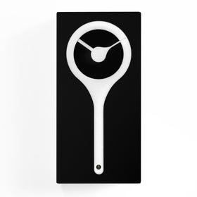  Cuckoo Clock - 'Koo Koo' Cuckoo Clock (Black and white) by Progetti - Cuckoo Collections