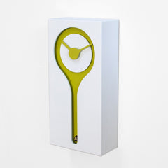  Cuckoo Clock - 'Koo Koo' Cuckoo Clock (White and green) by Progetti - Cuckoo Collections