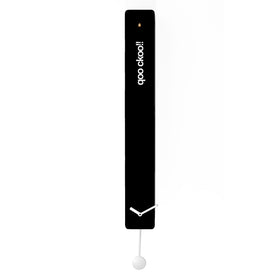  Cuckoo Clock - 'Qoockoo' Vertical Cuckoo Clock (Black) by Progetti - Cuckoo Collections