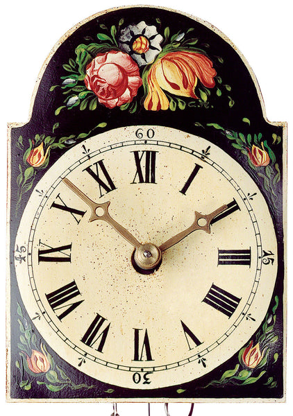  Cuckoo Clock - Shield clock black 1 day movement cuckoo clock black forest 12.5cm by Rombach & Haas - Cuckoo Collections