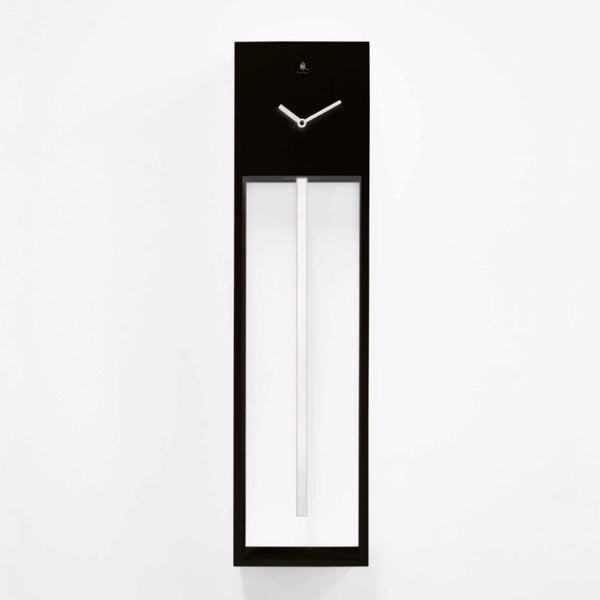  Cuckoo Clock - 'Uaigong' Cuckoo Clock (Black & White) by Progetti - Cuckoo Collections