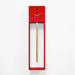  Cuckoo Clock - 'Uaigong' Cuckoo Clock (Red & Gold) by Progetti - Cuckoo Collections