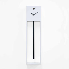  Cuckoo Clock - 'Uaigong' Cuckoo Clock (White & Black) by Progetti - Cuckoo Collections