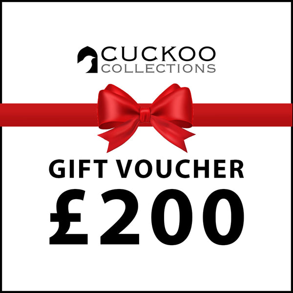   - Cuckoo Collections Gift Voucher - £200 - Cuckoo Collections