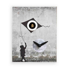  Cuckoo Clock - 'Cucu D’Apres Banksy' or 'Who did it' Cuckoo Clock by Pirondini - Cuckoo Collections