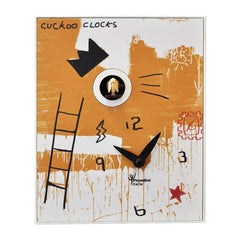  Cuckoo Clock - 'Cucu D’Apres Basquiat' Cuckoo Clock by Pirondini - Cuckoo Collections