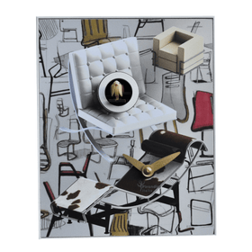  Cuckoo Clock - 'Cucu D’Apres Design Chairs' or 'Leo' Cuckoo Clock by Pirondini - Cuckoo Collections