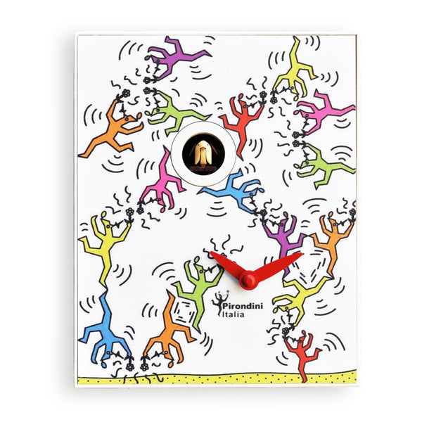  Cuckoo Clock - 'Cucu D’Apres Haring' Cuckoo Clock by Pirondini - Cuckoo Collections