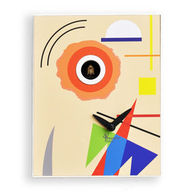  Cuckoo Clock - 'Cucu D’Apres Kandinsky' Cuckoo Clock by Pirondini - Cuckoo Collections