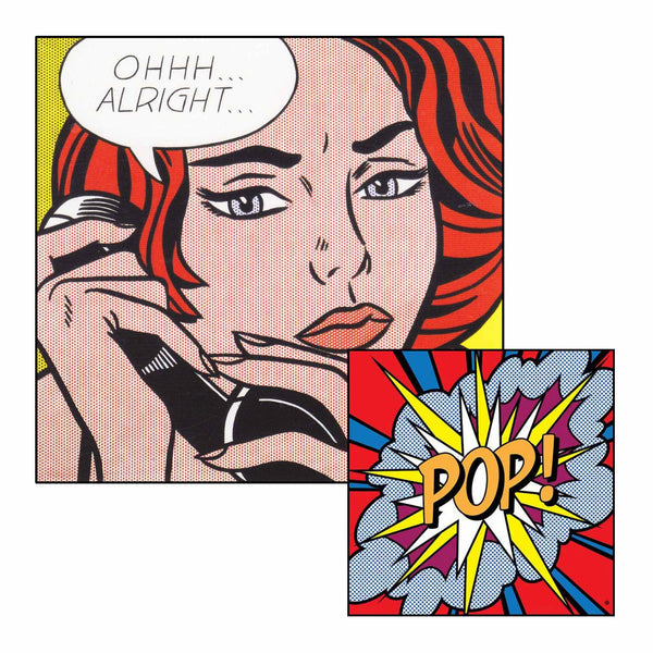  Cuckoo Clock - 'Cucu D’Apres Lichtenstein' Cuckoo Clock by Pirondini - Cuckoo Collections