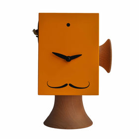 'Cucu Faccine Dalì' Cuckoo Clock (Yellow) by Pirondini