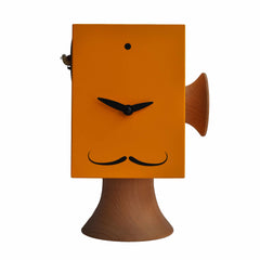 'Cucu Faccine Dalì' Cuckoo Clock (Yellow) by Pirondini