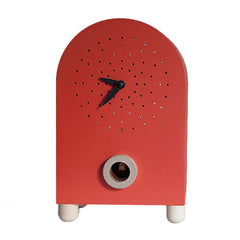  Cuckoo Clock - 'Cucu Marconi' Cuckoo Clock (Red) by Pirondini - Cuckoo Collections