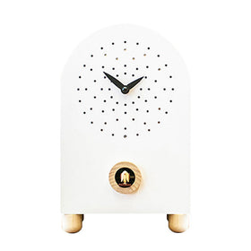  Cuckoo Clock - 'Cucu Marconi' Cuckoo Clock (White) by Pirondini - Cuckoo Collections