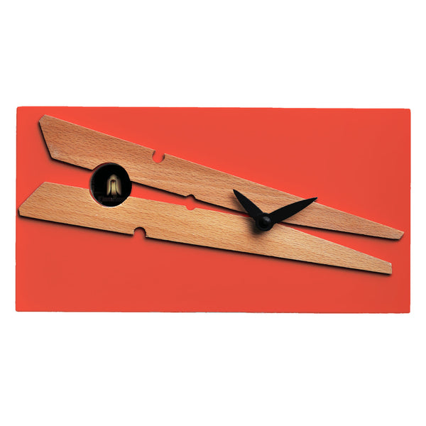  Cuckoo Clock - 'Cucu Molla' Cuckoo Clock (Red) by Pirondini - Cuckoo Collections