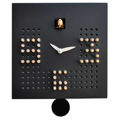  Cuckoo Clock - 'Cucu Solitario' Cuckoo Clock (Black) by Pirondini - Cuckoo Collections