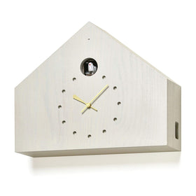 'Cuculo Felice' Cuckoo Clock (Grey) by Lemnos