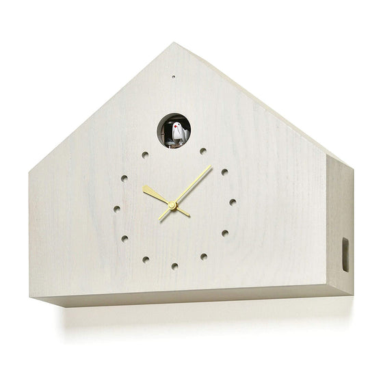 Cuculo Felice' Cuckoo Clock (Light wood) by Lemnos - Cuckoo