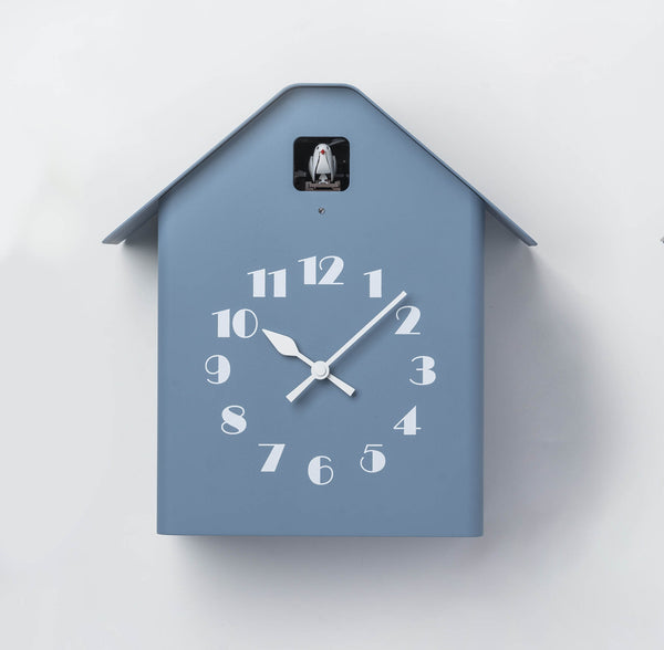 'Dachs Cuckoo' Table/Wall Cuckoo Clock (Blue) by Lemnos