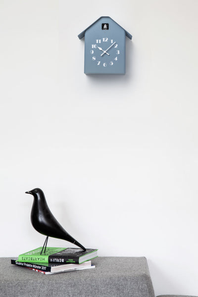 'Dachs Cuckoo' Table/Wall Cuckoo Clock (Blue) by Lemnos