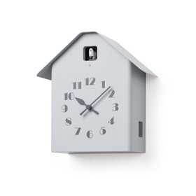 'Dachs Cuckoo' Table/Wall Cuckoo Clock (Grey) by Lemnos