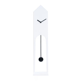  Clock - 'Don Bell' (White) Pendulum Clock by Progetti - Cuckoo Collections