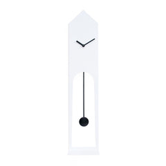  Clock - 'Don Bell' (White) Pendulum Clock by Progetti - Cuckoo Collections