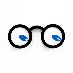  Clock - 'Dr. Watch' (Black & Blue hands) Clock by Progetti - Cuckoo Collections