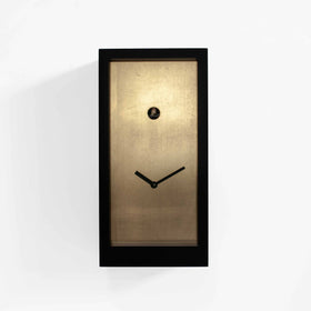  Cuckoo Clock - 'Fort Knox' Cuckoo Clock (Black & Gold) by Progetti - Cuckoo Collections