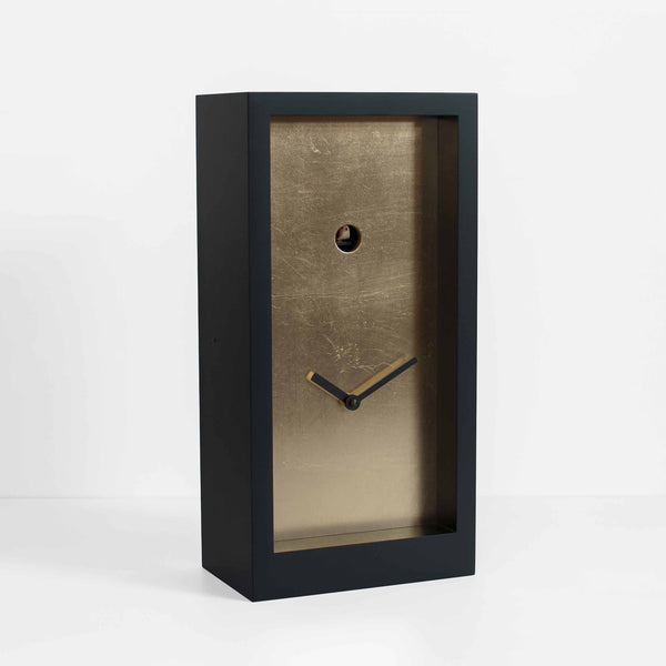  Cuckoo Clock - 'Fort Knox' Cuckoo Clock (Black & Gold) by Progetti - Cuckoo Collections