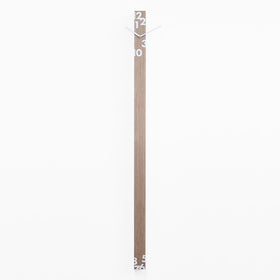  Clock - 'Ill Tempo Stringe Vertical' (Light Wood) Clock by Progetti - Cuckoo Collections