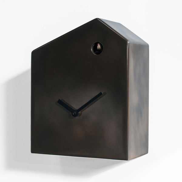  Cuckoo Clock - 'Metallic Chic' Cuckoo Clock (Bronze) by Progetti - Cuckoo Collections