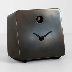  Cuckoo Clock - 'Metallic Fido' Cuckoo Clock (Bronze) by Progetti - Cuckoo Collections
