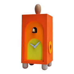  Cuckoo Clock - 'Cucu Arcobaleno' Cuckoo Clock (Yellow & Orange) by Pirondini - Cuckoo Collections