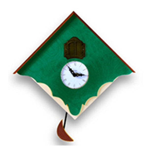  Cuckoo Clock - 'Cucu Chalet' Cuckoo Clock (Green) by Pirondini - Cuckoo Collections