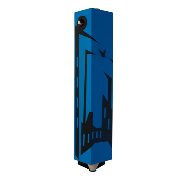  Cuckoo Clock - 'Cucu Metropolis' Wall Cuckoo Clock (Light Blue) by Pirondini - Cuckoo Collections