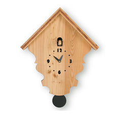  Cuckoo Clock - 'Cucu Natural' Cuckoo Clock (Natural Wood) by Pirondini - Cuckoo Collections