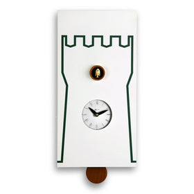 Cuckoo Clock - 'Cucu Torre' Cuckoo Clock (White) by Pirondini - Cuckoo Collections