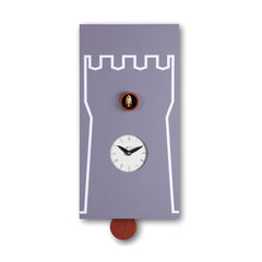  Cuckoo Clock - 'Cucu Torre' Cuckoo Clock (Grey) by Pirondini - Cuckoo Collections