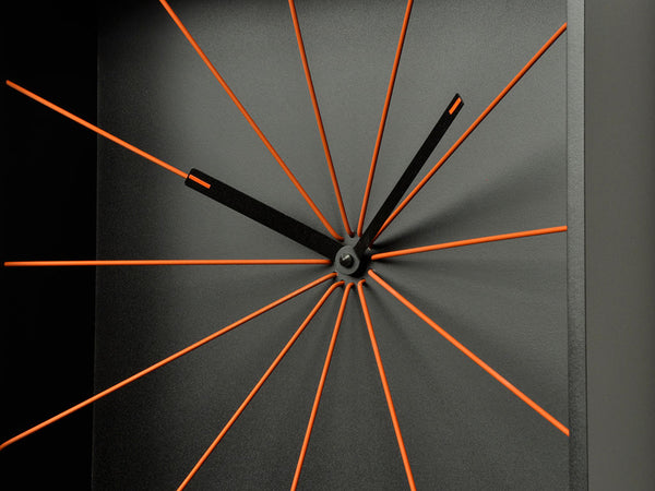  Clock - 'Prospettivo' (Black) Clock by Progetti - Cuckoo Collections