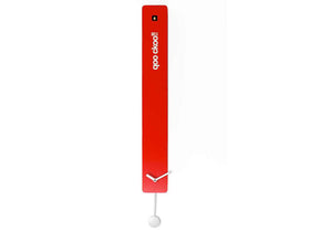  Cuckoo Clock - 'Qoockoo' Vertical Cuckoo Clock (Red) by Progetti - Cuckoo Collections