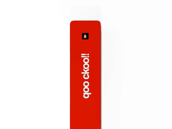  Cuckoo Clock - 'Qoockoo' Vertical Cuckoo Clock (Red) by Progetti - Cuckoo Collections