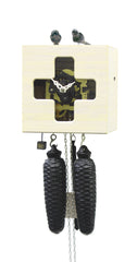  Cuckoo Clock - 'Steampunk v3' Modern Art Style Cuckoo Clock 8 day movement (White) by Rombach & Haas - Cuckoo Collections