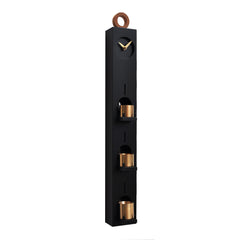  Cuckoo Clock - 'Tower 3 Beels' Cuckoo Clock (Black) by Pirondini - Cuckoo Collections