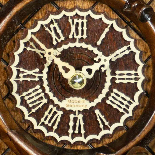 Replacement 'Trenkle Uhren' cuckoo clock hands (light-wood colour)