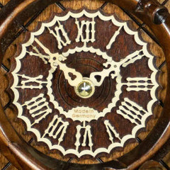 Replacement 'Trenkle Uhren' cuckoo clock hands (light-wood colour)