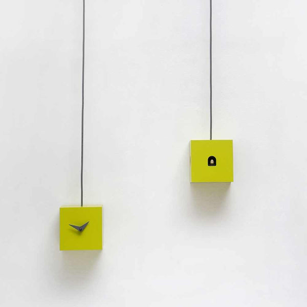  Cuckoo Clock - 'TuTu' Cuckoo Clock (Green) by Progetti - Cuckoo Collections