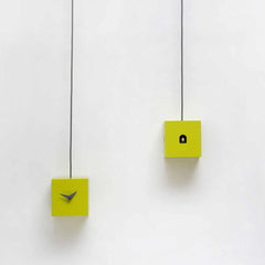  Cuckoo Clock - 'TuTu' Cuckoo Clock (Green) by Progetti - Cuckoo Collections